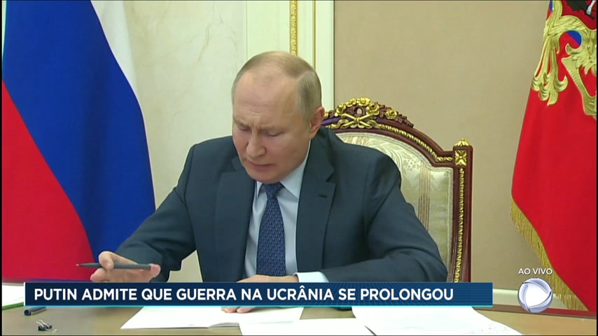 Putin admite que guerra na Ucrânia está durando muito – Notícias