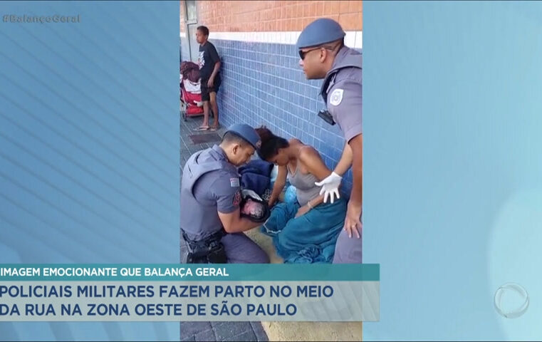 SP: Policiais militares fazem parto de bebê de moradora de rua – Notícias