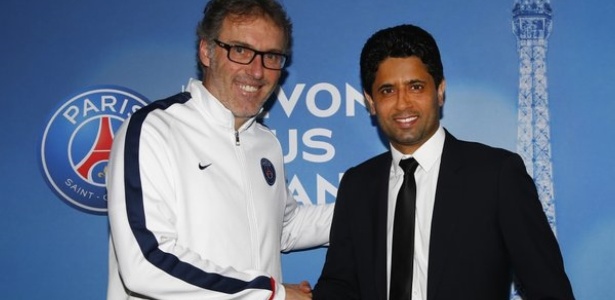 Técnico Laurent Blanc renova contrato com o Paris Saint-Germain até 2018 – 11/02/2016