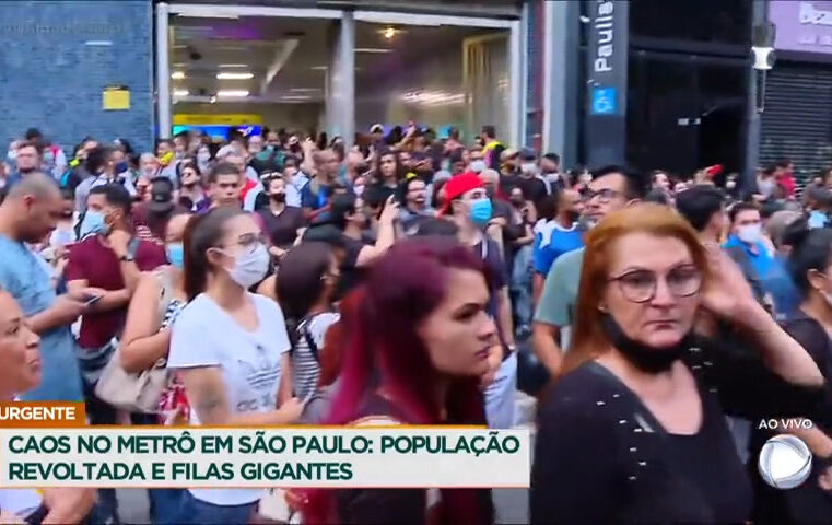 Caos em São Paulo: pane na linha amarela do metrô paralisa parte da capital