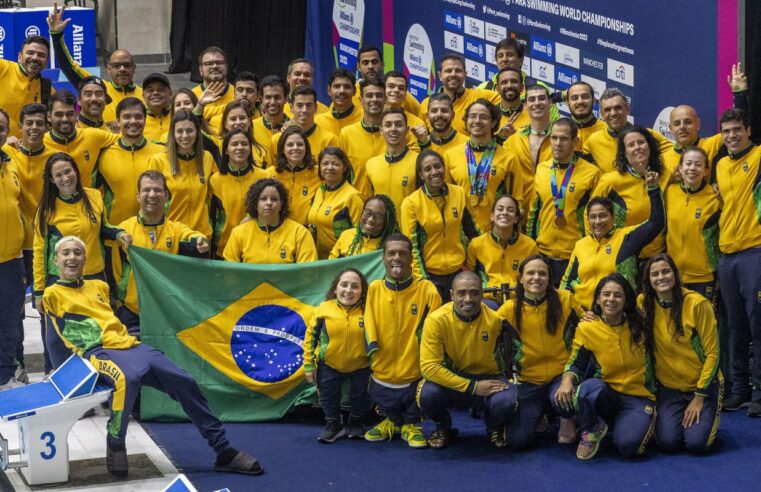 Brasil fecha Mundial de Natação Paralímpica com 46 pódios