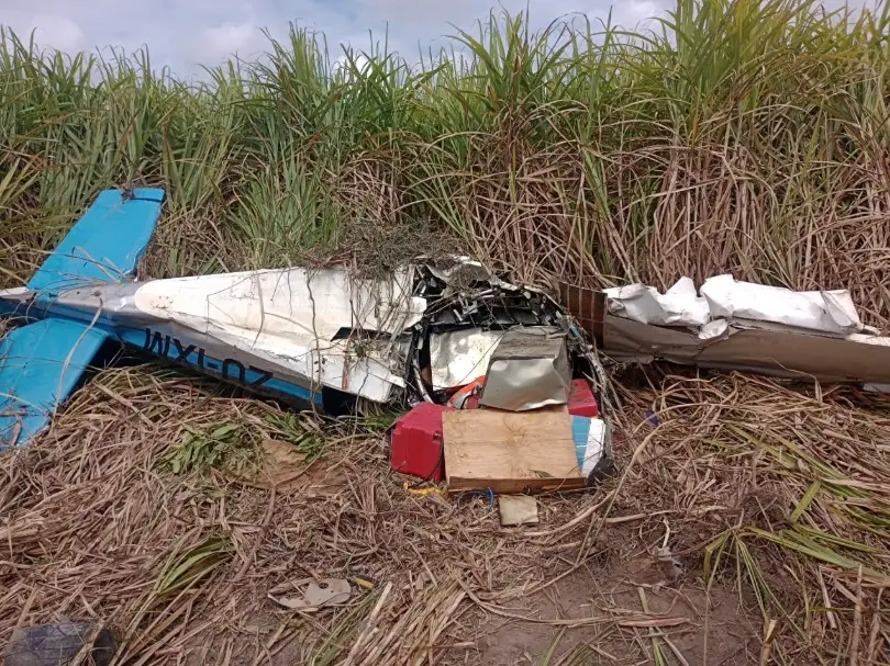AVIÃO DO TRAFICO COM 200 KL CAI EM ALAGOAS