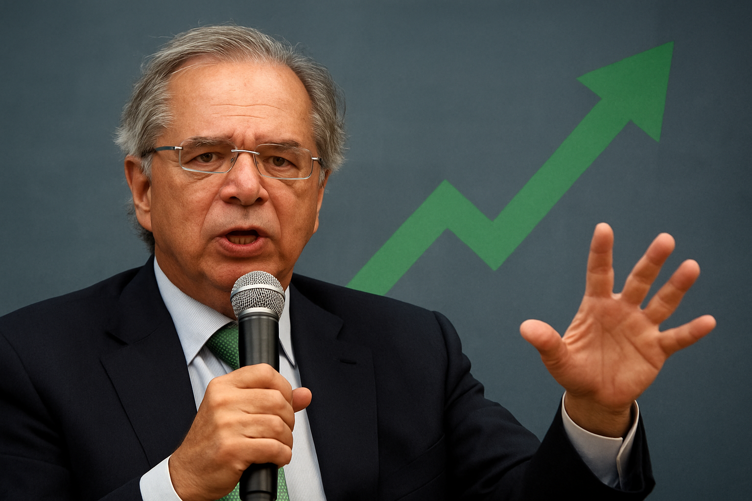 Brasil teria ‘decolado’ com dois mandatos seguidos, afirma Paulo Guedes
