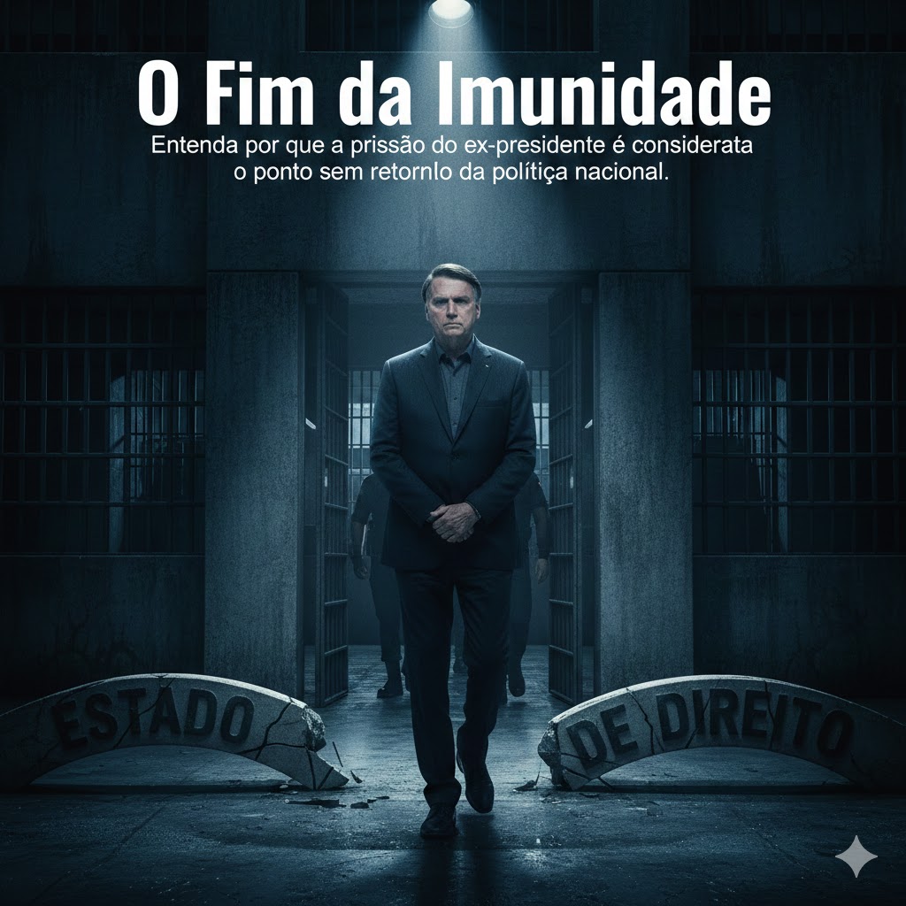 A Queda de um Ícone: O Efeito Sísmico da Prisão de Bolsonaro no Futuro da Democracia